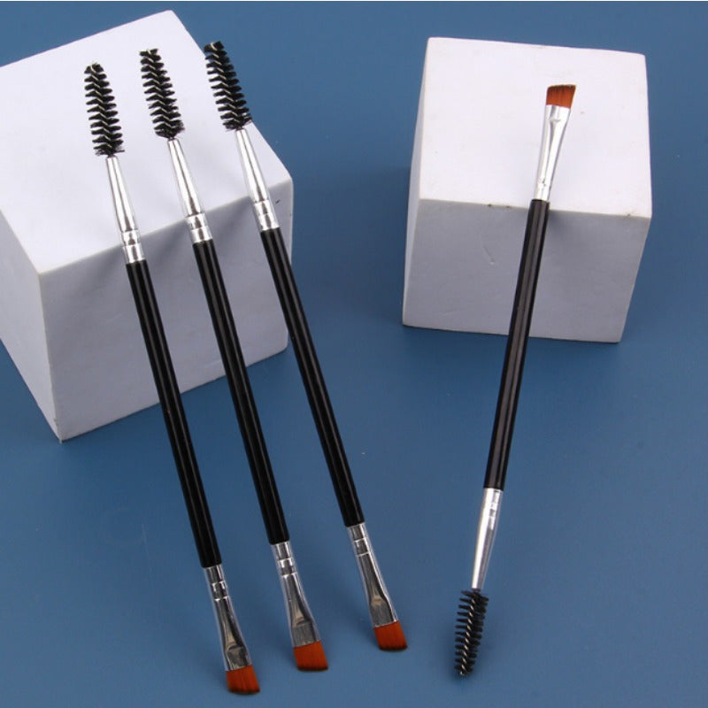Professional Double Ended Eyebrow Brush And Spoolie Brush