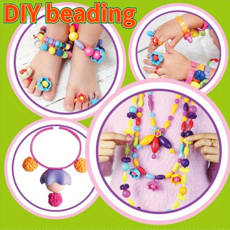 House Beaded DIY Material Toy for Girls