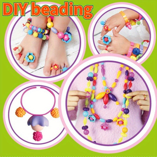 House Beaded DIY Material Toy for Girls