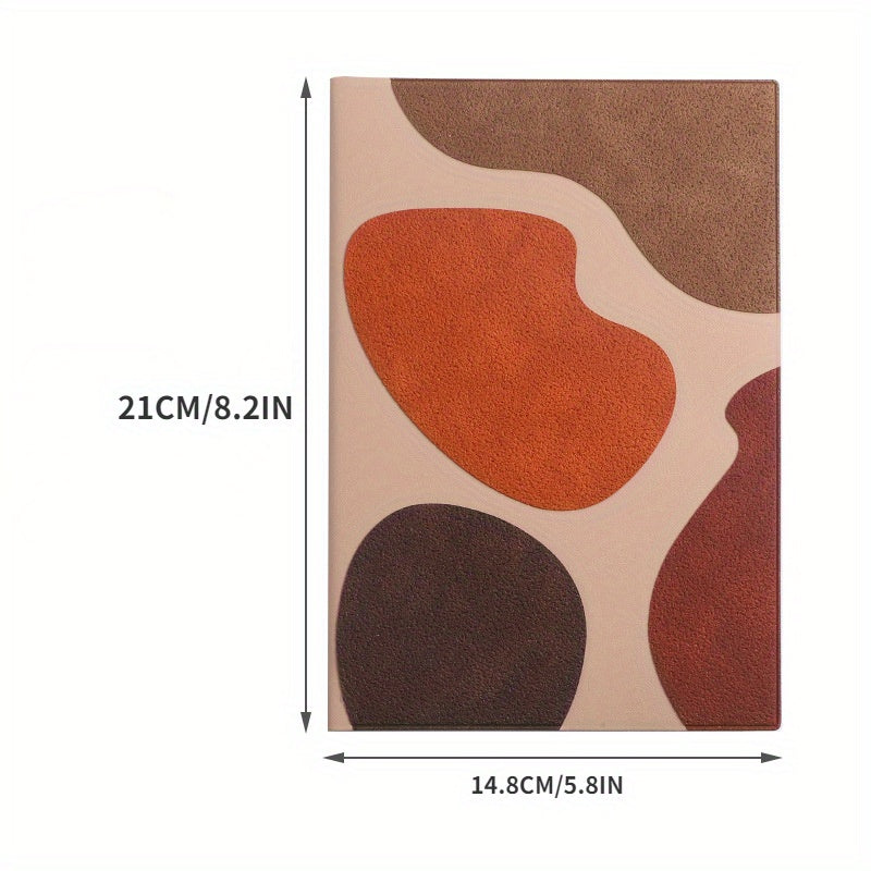 A5 Soft Faux Leather Notebook 100 Pages Students Diary