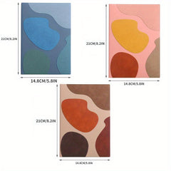A5 Soft Faux Leather Notebook 100 Pages Students Diary