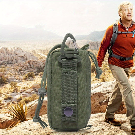 Tactical Key Bag Small Zipper Pouch for Outdoor Hiking Camping