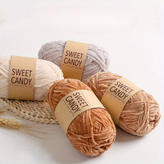10pcs Chenille Yarns Soft Knitting Crochet Hand Knitted Line 150m 40g