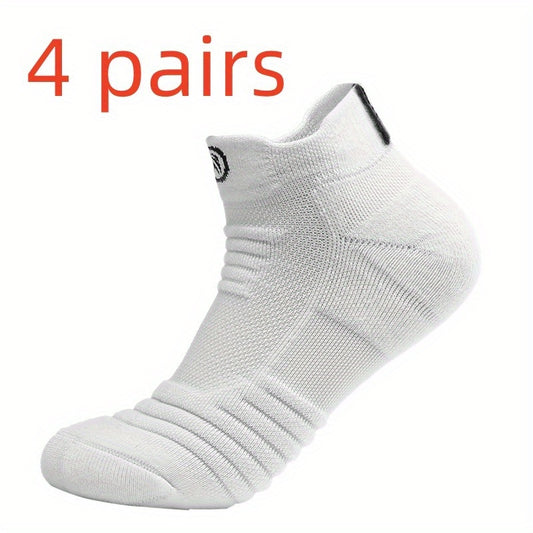 4 Pairs Athletic Socks for Men & Women