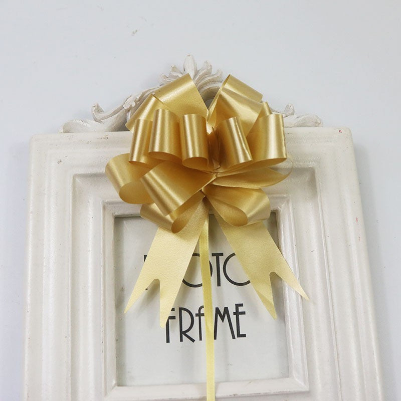 50 Pcs Gift Wrap Bows - Pull Bows for Christmas Wrapping - DIY Craft Bows