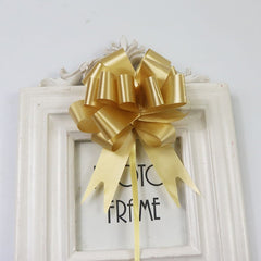 50 Pcs Gift Wrap Bows - Pull Bows for Christmas Wrapping - DIY Craft Bows