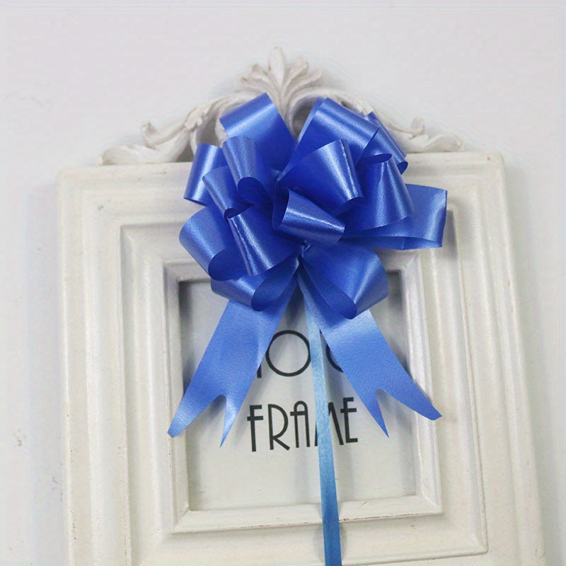 50 Pcs Gift Wrap Bows - Pull Bows for Christmas Wrapping - DIY Craft Bows