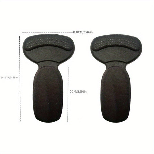 T-Shaped Heel Patch for Women's High Heels - Anti-Wear & Anti-Drop - One Size