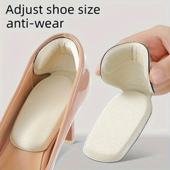 T-Shaped Heel Patch for Women's High Heels - Anti-Wear & Anti-Drop - One Size