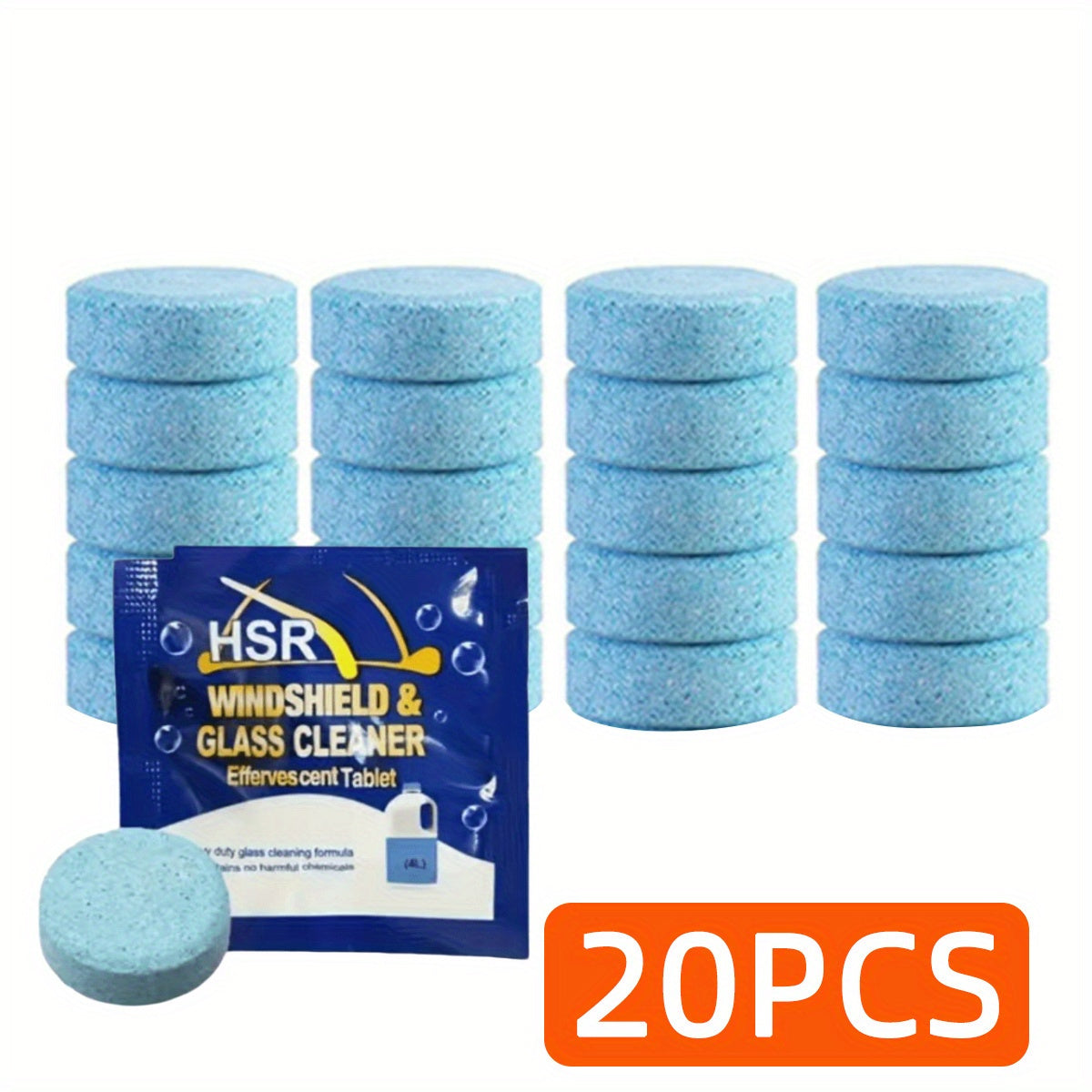 Car Windshield Cleaner Tablets - 40pcs