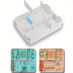 Plastic Medical Box Large Capacity First Aid Medicine Storage Box