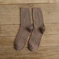 5 Pairs Men's Crew Socks Cotton Sports Socks