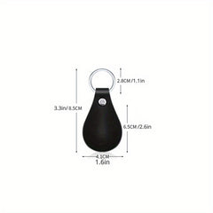 High-end Tumbled PU Leather Key Pendant DIY Gift Accessories