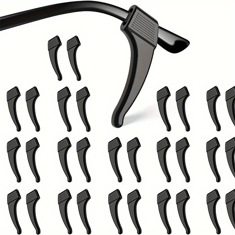 15 Pairs Silicone Glasses Anti-Slip Accessories Ear Protection Covers