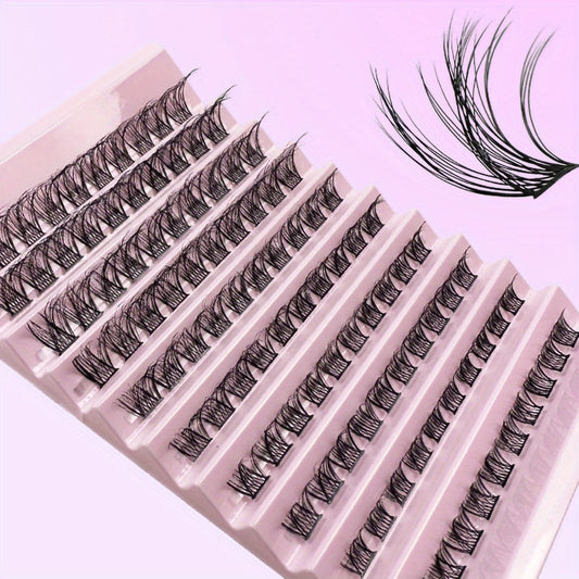 100PCS Cluster Makeup Individual Eyelashes Grafting False Eyelash Extension
