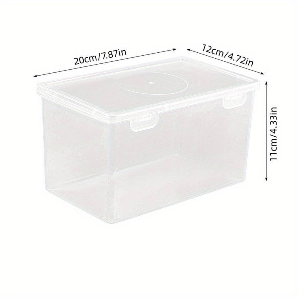 Face Mask Dispenser PP Hygiene Station With Cover High Clarity Mask Case