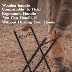Foldable Camping Kitchen Debris Storage Rack