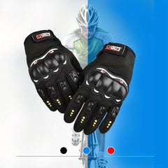 Men's Motorcycle Gloves Non-slip Protective Anti-cut Full Finger