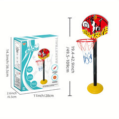 Kids Basketball Stand Cartoon Shooting Machine Indoor Sports Toys