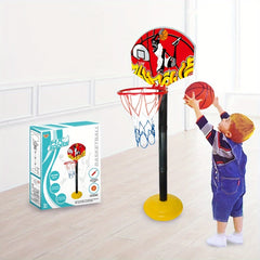 Kids Basketball Stand Cartoon Shooting Machine Indoor Sports Toys