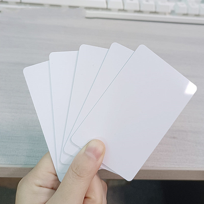 10Pcs NTAG215 NFC Rewritable Blank Card Universal Label RFID Tags