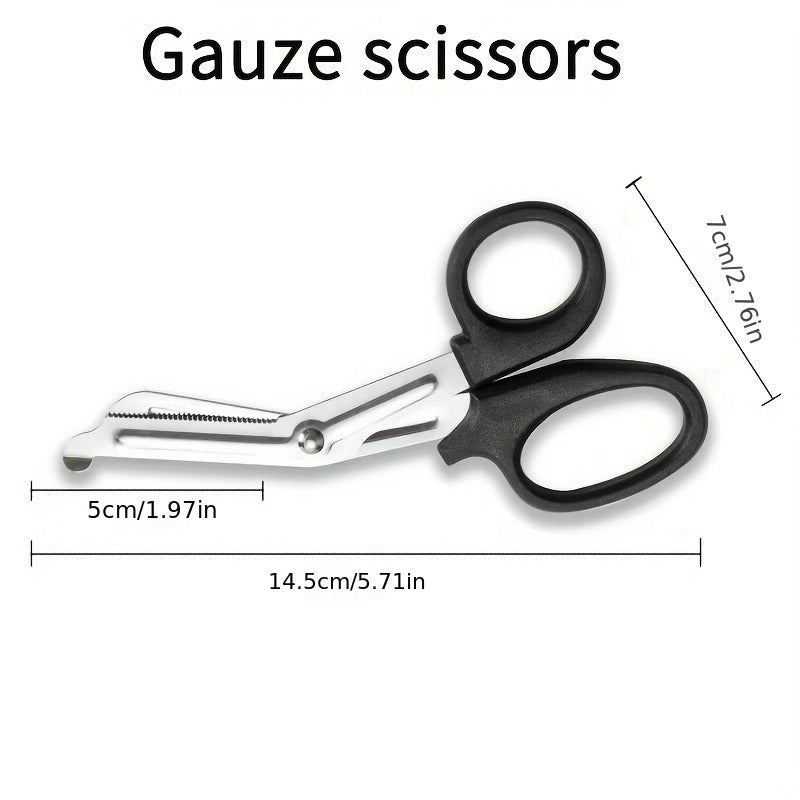 1pc First Aid Rescue Bandage Scissor for Outdoor Camping Hiking