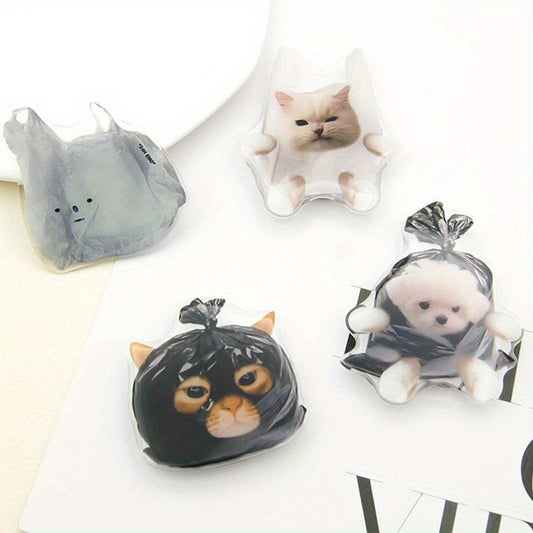 Cartoon Animal Garbage Bag Phone Holder