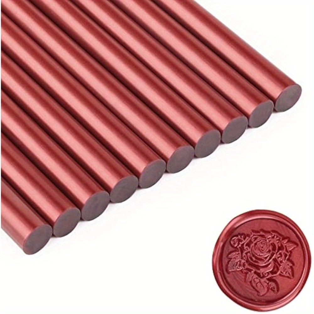 Burgundy Red Sealing Wax Sticks for Seal Stamp