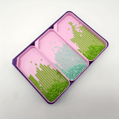 Colorful Diamond Painting Tray 3 in 1 Diamond Painting Tray Tools