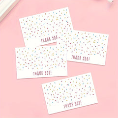 30pcs Thank You Cards Business Card With Love for Thanksgiving Days