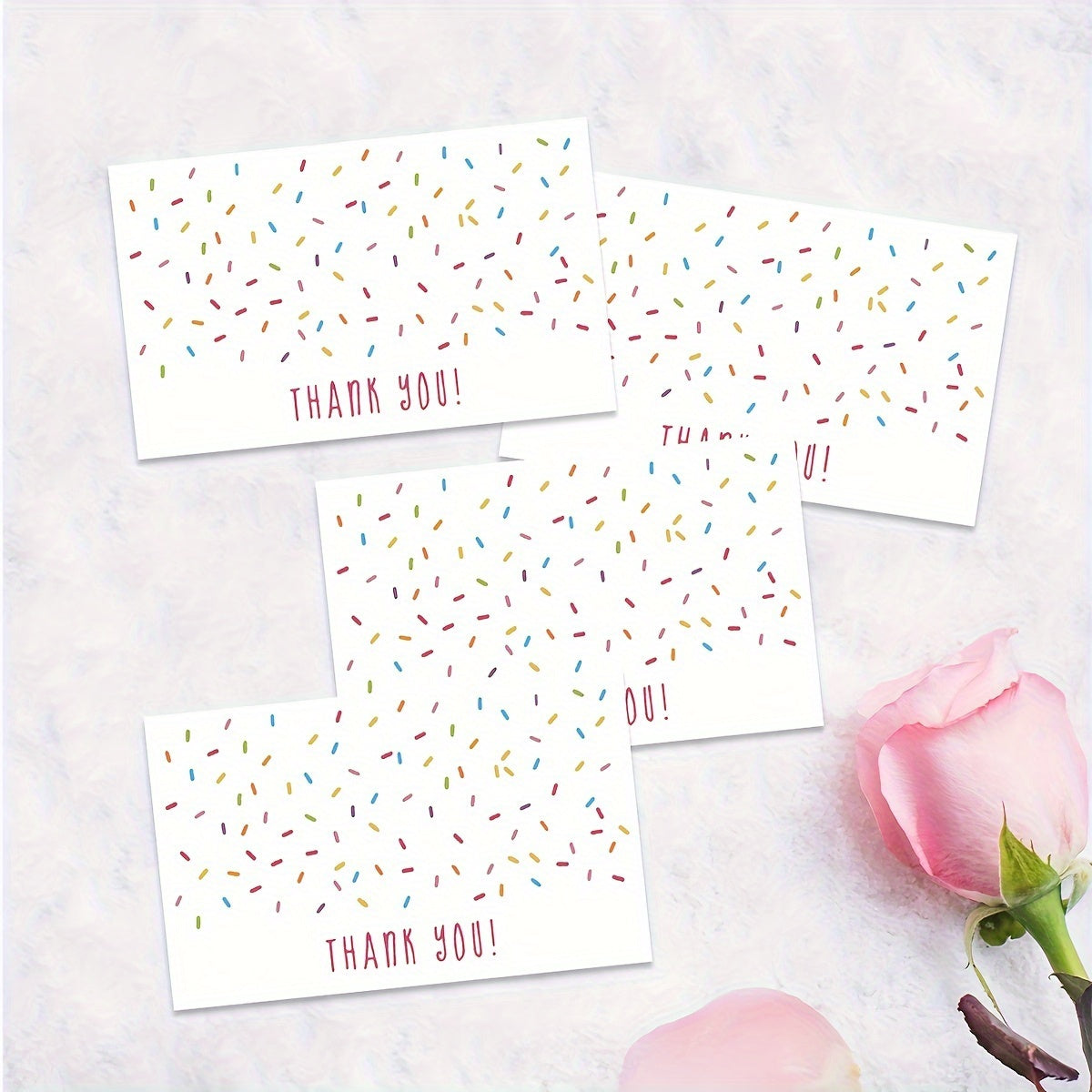 30pcs Thank You Cards Business Card With Love for Thanksgiving Days