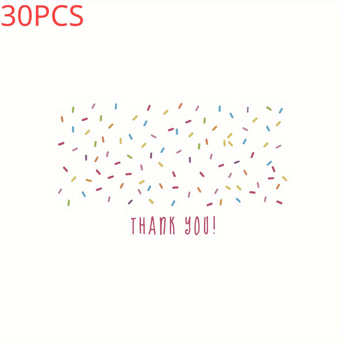 30pcs Thank You Cards Business Card With Love for Thanksgiving Days