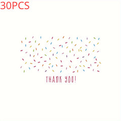 30pcs Thank You Cards Business Card With Love for Thanksgiving Days
