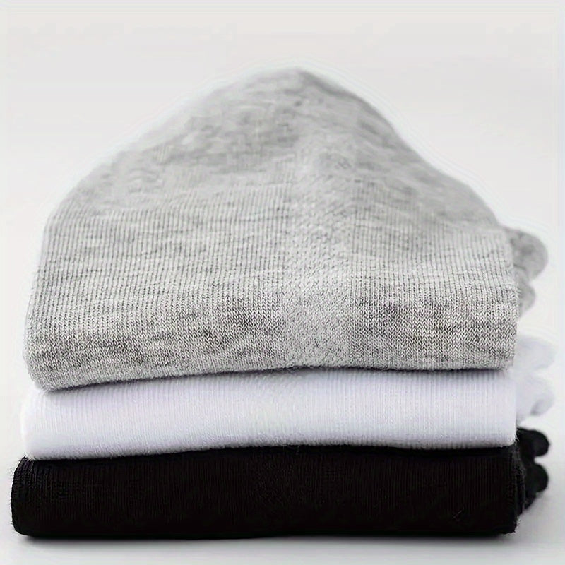 Men Women Comfortable Breathable Ankle Socks Spring Summer