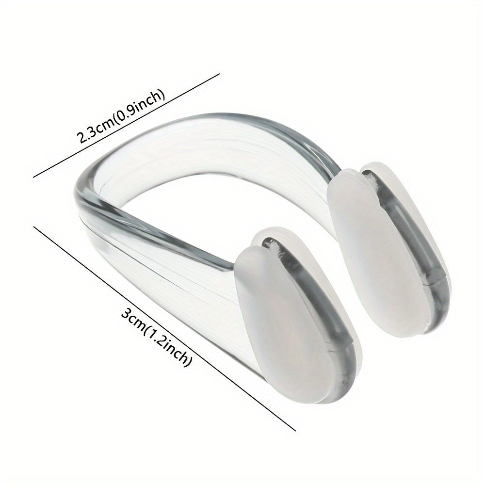 Waterproof Soft Silicone Swimming Nose Clip