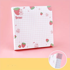 Fruit Cartoon Memo Stickers Fun for Notes 5 Designs