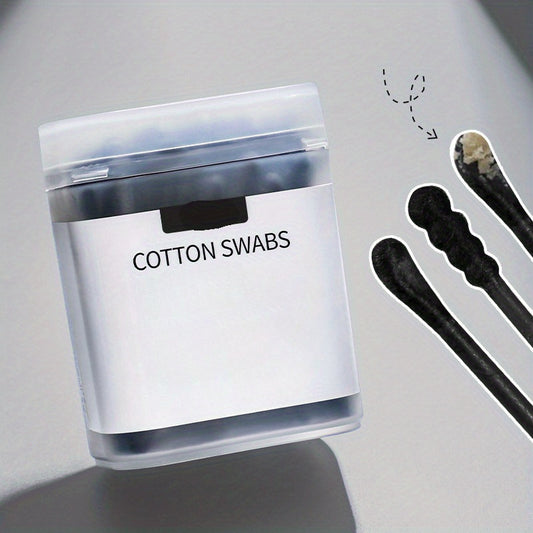 100pcs Disposable Cotton Swabs Double-sided Ear Cleaning