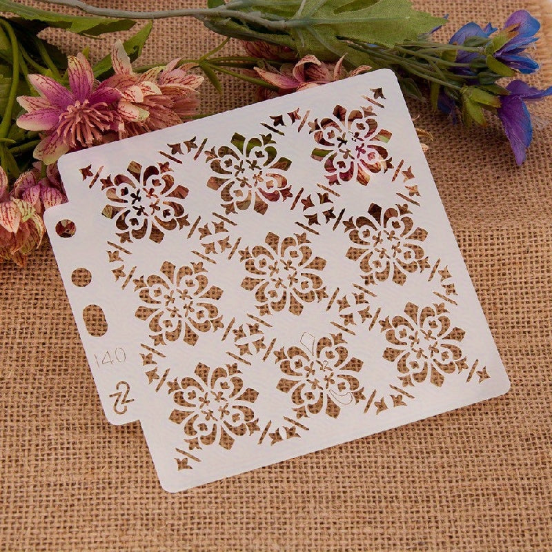 DIY Layering Stencils Painting Scrapbook Coloring Embossing Album