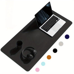 Pink Waterproof PVC Desk Mat Mouse Pad