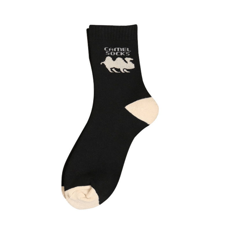 5 Pairs Men's Winter Crew Socks Thick Cotton Warm Socks