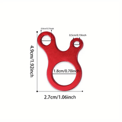 2pcs Wind Rope Cord Adjuster Buckles for Outdoor Camping Hiking Backpacking