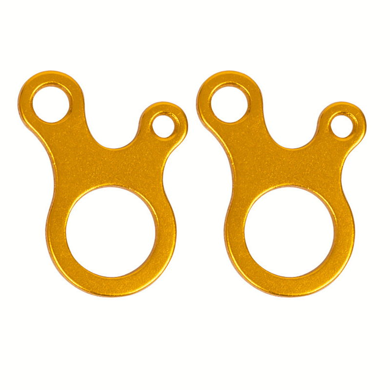 2pcs Wind Rope Cord Adjuster Buckles for Outdoor Camping Hiking Backpacking