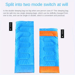 Portable Double Sleeping Bag for Outdoor Camping
