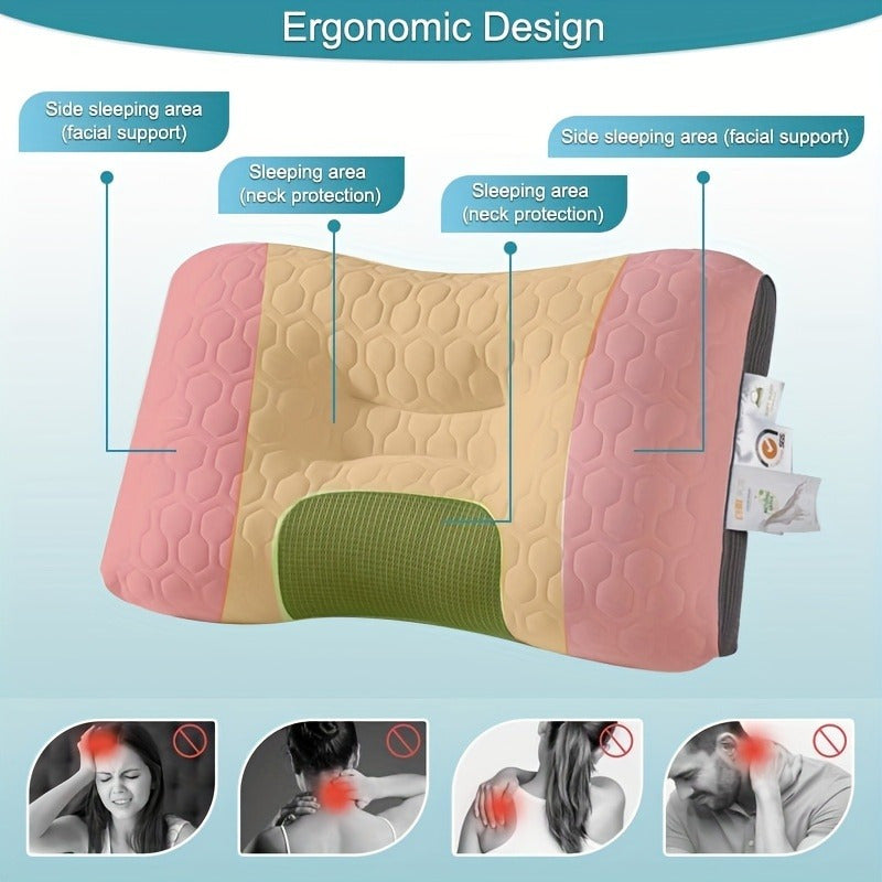 3D SPA Massage Pillow for Neck, Helps Sleep, Protect Neck