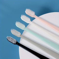 10pcs Adult Soft Toothbrush Macaroon Oral Care Cleaning