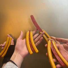 Hot Dog Butterfly Decompression Toy - Fun Novelty Toy