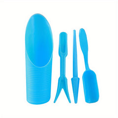 Mini Meat Planting Tool Set in Pink and Green for Balcony Gardening