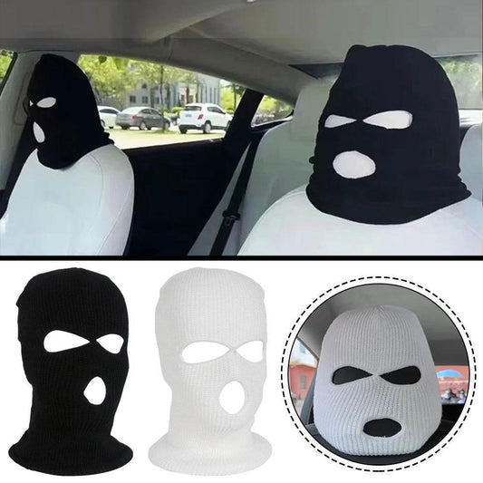 Funny Hat Car Seat Headrest Cover Christmas Decor