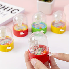 10pcs Mini Handheld Basketball Palm Basketball Shooting Machine Puzzle Toys