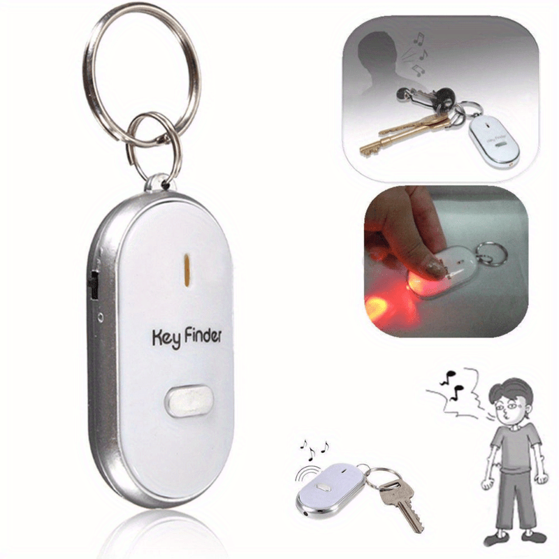 Wireless Whistle Key Finder Tracker with Audio Induction